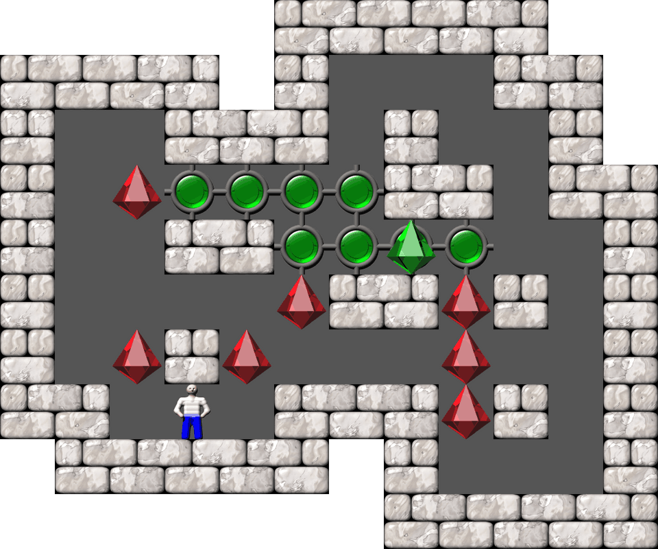 Сокобан Thinking Rabbit Arranged уровень 193